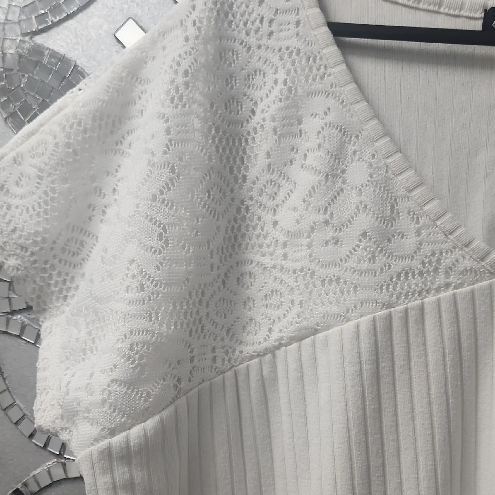 Chic White Lace Top by Olive & Oak - Picture 3 of 5